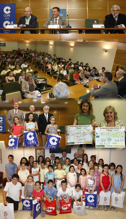 Entregados los premios del VII Concurso Infantil de Dibujo Ecológico de COPE Castellón Entregados los premios del VII Concurso Infantil de Dibujo Ecológico de COPE Castellón