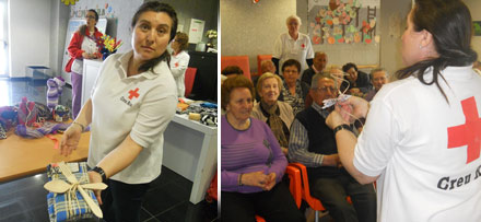 El centro de día de Cruz Roja ofrece talleres para un envejecimiento saludable El centro de día de Cruz Roja ofrece talleres para un envejecimiento saludable
