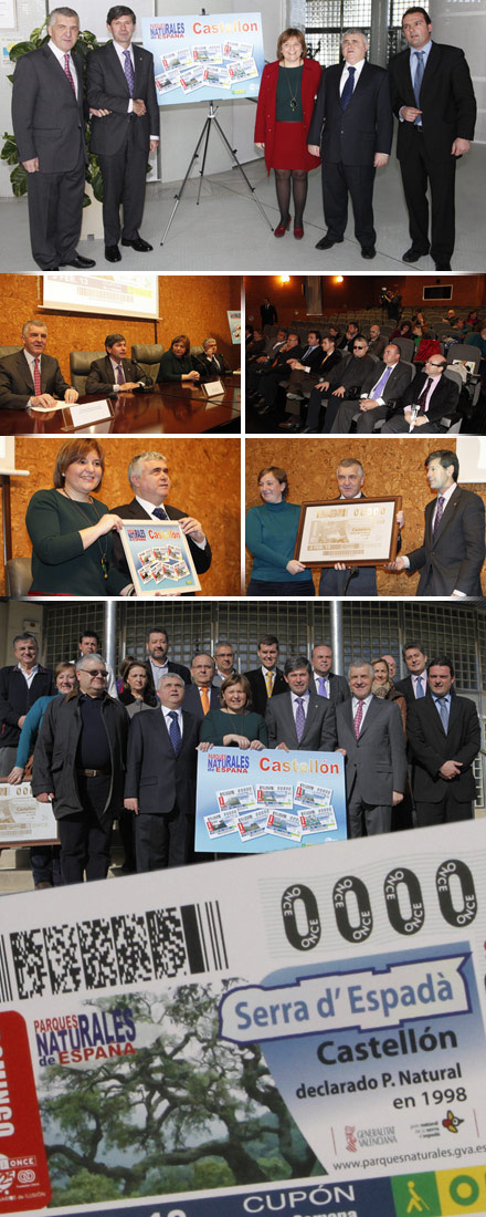 Castellón, Cupones ONCE, 2013 Castellón, Cupones ONCE, 2013