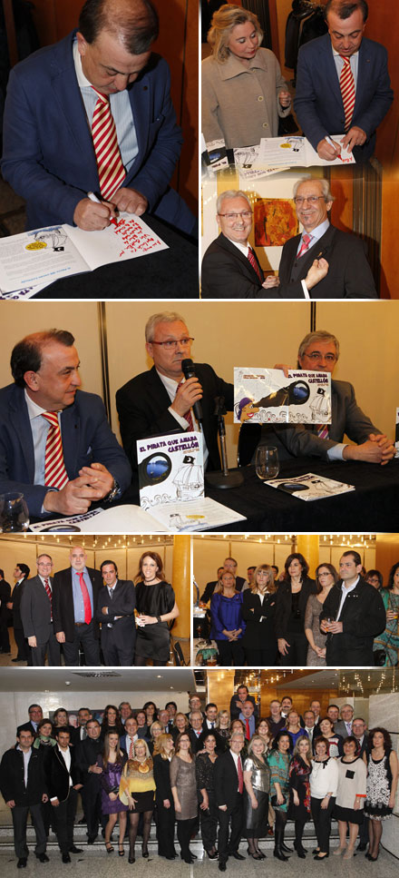 Presentación del libro El pirata que amaba a Castellón y entrega del Bacalao de Oro Presentación del libro El pirata que amaba a Castellón y entrega del Bacalao de Oro