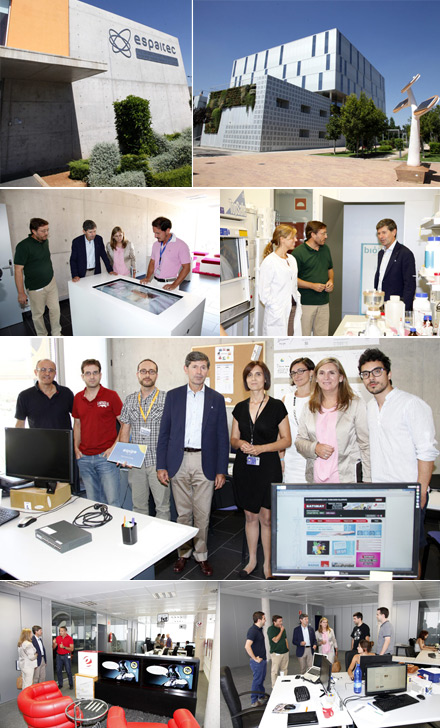Reunión con los responsables del Espaitec por el Plan de Empleo Conujunto Reunión con los responsables del Espaitec por el Plan de Empleo Conujunto