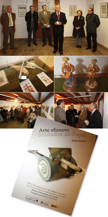 Exposición Arte efímero, Soldados de Papel Exposición Arte efímero, Soldados de Papel