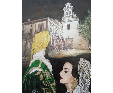 Exposición solidaria de Pepe Mora en Babel