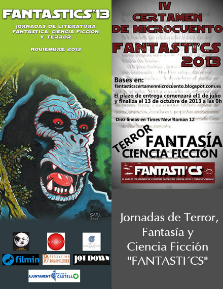 FANTASTI´CS, jornadas de terror, fantasía y ciencia ficción FANTASTI´CS, jornadas de terror, fantasía y ciencia ficción