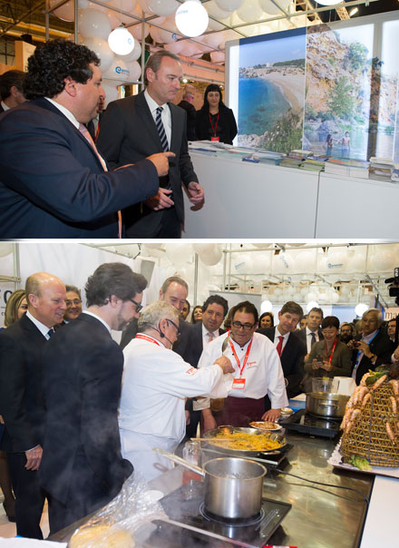 Recorrido por el estand de la provincia de Castellón en Fitur Recorrido por el estand de la provincia de Castellón en Fitur