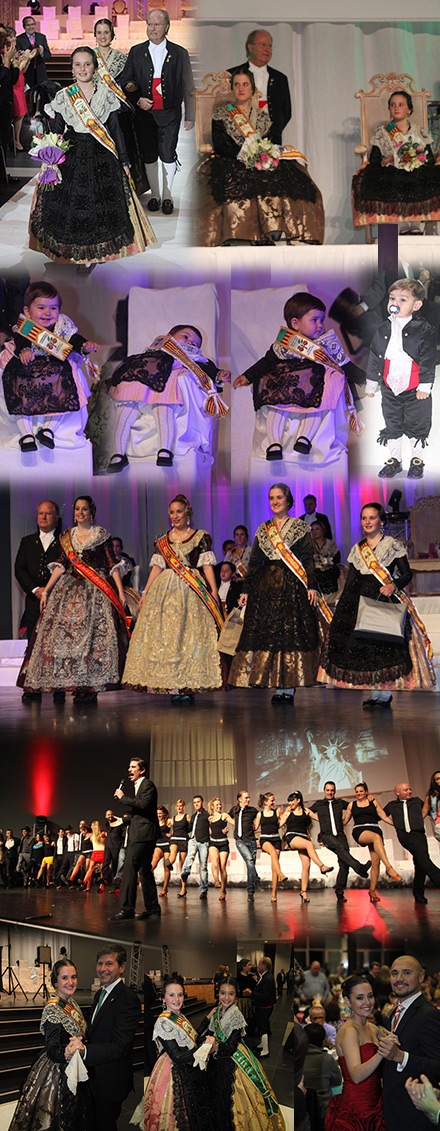 Presentación de las madrinas de la Gaiata 1, Alexandra Vicent Salvador y Cristina Batalla Serret Presentación de las madrinas de la Gaiata 1, Alexandra Vicent Salvador y Cristina Batalla Serret