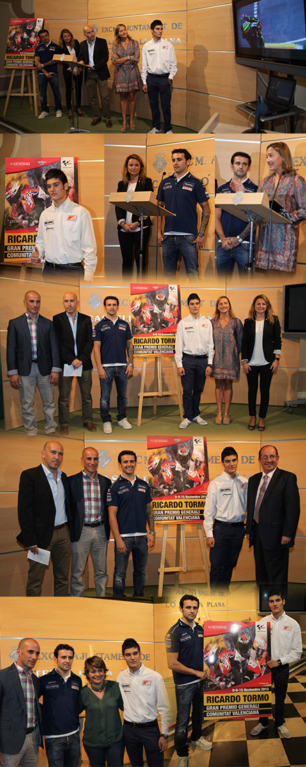 Gran Premio de la Comunitat Valencian de Motociclismo, presentación Gran Premio de la Comunitat Valencian de Motociclismo, presentación