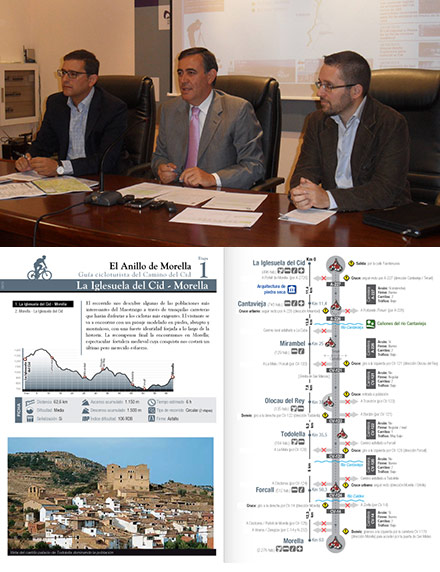 El Consorcio Camino del Cid promociona sus carreteras secundarias con nueve topoguías digitales para cicloturistas El Consorcio Camino del Cid promociona sus carreteras secundarias con nueve topoguías digitales para cicloturistas
