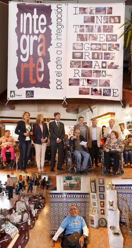 Inauguración de la exposición INTEGR'ARTE