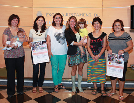 Concentración de madres lactantes organizada por Mamare el sábado 5 de octubre