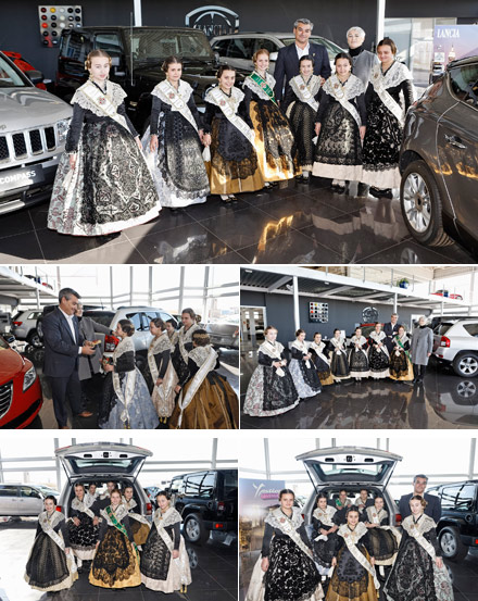 La Reina Infantil de las Fiestas de la Magdalena visita Comauto Sport La Reina Infantil de las Fiestas de la Magdalena visita Comauto Sport
