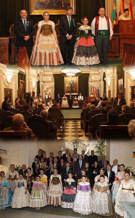 Homenaje a las empresas colaboradoras con la Junta de Festes y premios de Concurso de Escaparates