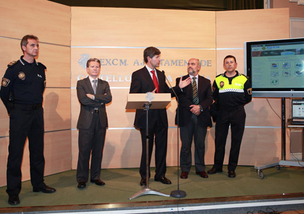 presentación del nuevo catálogo virtual de la Oficina de Objetos Perdidos de la Policía Local de Castellón