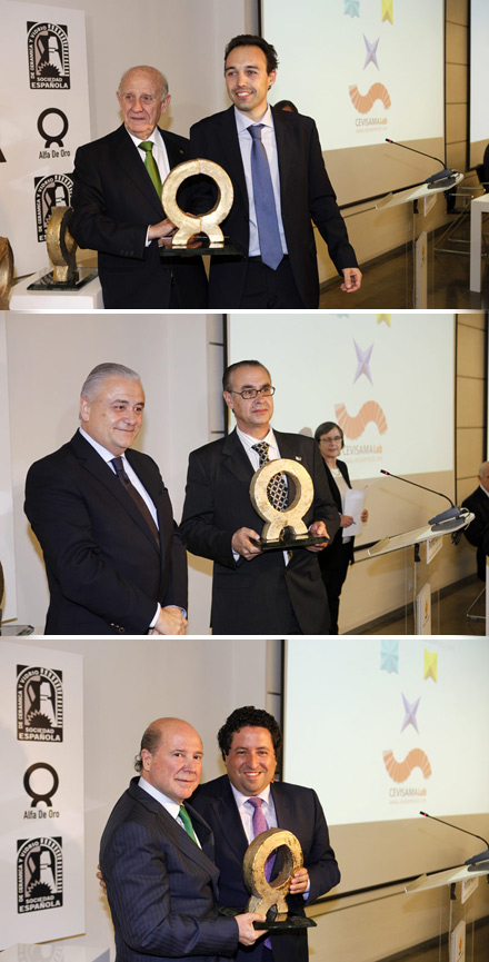 Premios Alfa de Oro 2013 Cevisama
