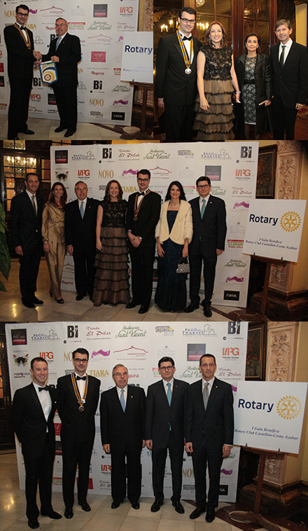 Solidaridad y alegría en la cena del Rotary Club a beneficio de Cáritas 
