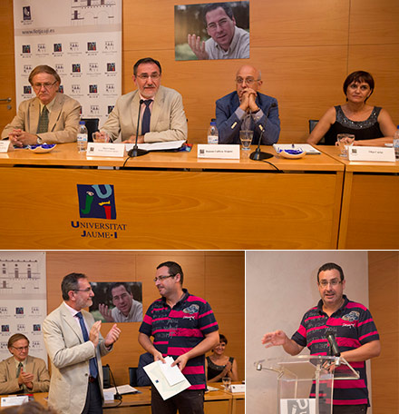 Josep Lluís Roig gana el V Premio Manel García Grau de Poesía Josep Lluís Roig gana el V Premio Manel García Grau de Poesía