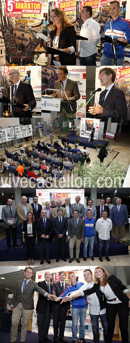 Presentación del V Maratón Internacional Ciudad de Castellón