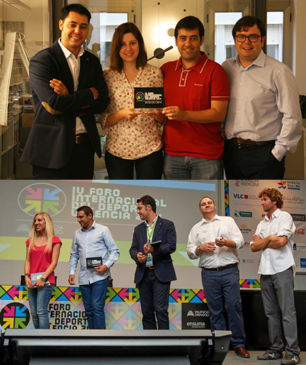 Sanahuja & Gimeno, mejor proyecto empresarial en el Foro Internacional del Deporte Sanahuja & Gimeno, mejor proyecto empresarial en el Foro Internacional del Deporte