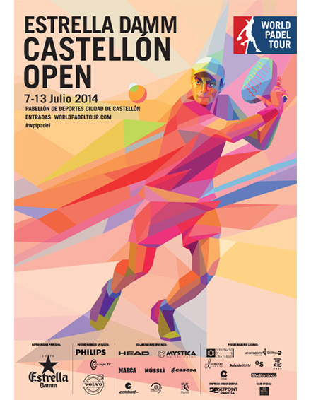 El Estrella Damm Castellon Open de Padel invade la calle