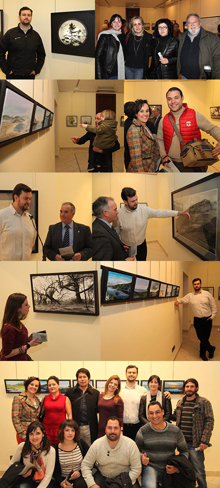 Inauguración de la exposición "Los paisajes apropiados" de Alberto Biesok 