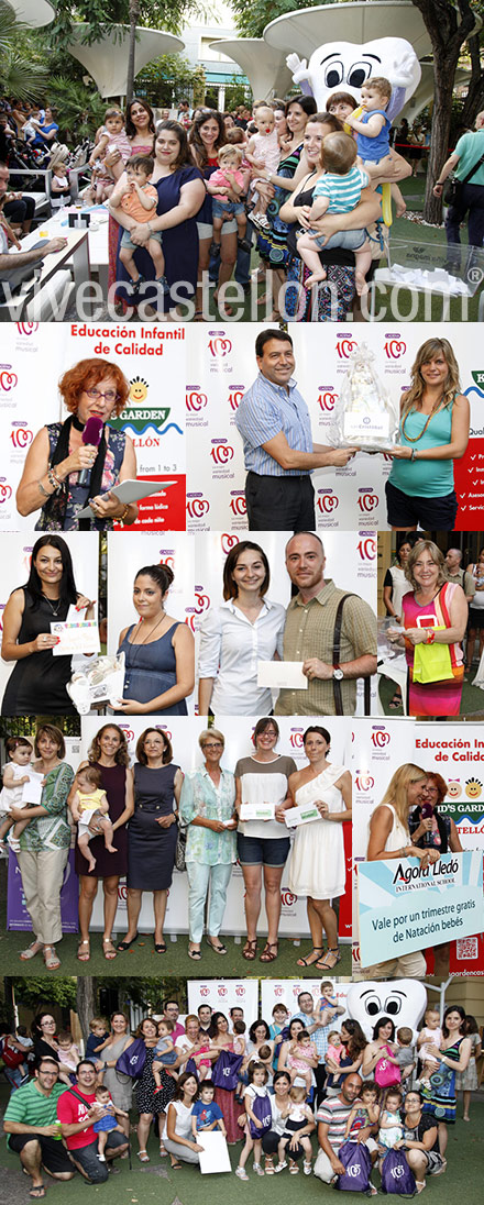 Fiesta y entrega de premios del concurso de Cadena 100 Feliz bebé Fiesta y entrega de premios del concurso de Cadena 100 Feliz bebé