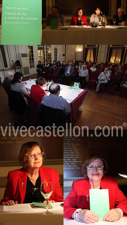 Amparo Bonet Alcón, premio ALCAP de poesía 2013 Amparo Bonet Alcón, premio ALCAP de poesía 2013