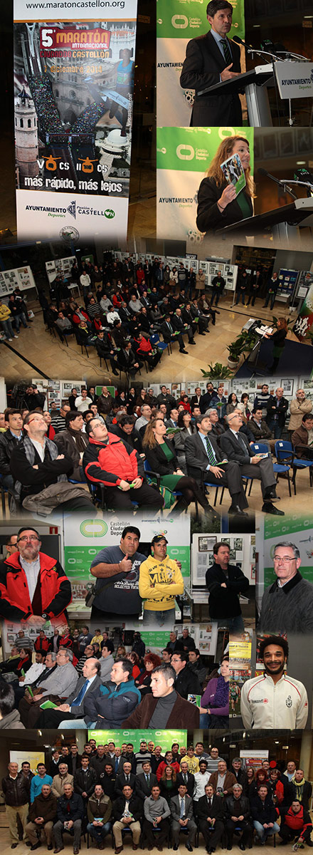 Presentación de las actividades deportivas de Castellón para 2014