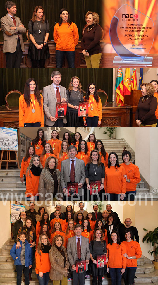 Las subcampeonas de España de Base y las Medalla de Bronce de la Copa de la reina del Club Tramuntana visitan el Ayuntamiento Las subcampeonas de España de Base y las Medalla de Bronce de la Copa de la reina del Club Tramuntana visitan el Ayuntamiento