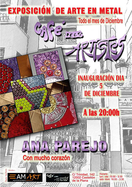 Exposición de Ana Parejo en el Café dels Artistes