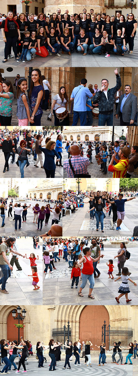 Dansada participativa del Ball Perdut en Castellón Dansada participativa del Ball Perdut en Castellón