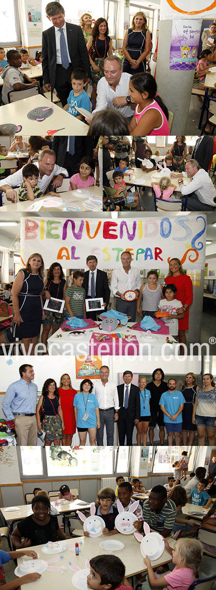 Visita a la Escoleta d'Estiu del CEIP ESTEPAR en Castellón Visita a la Escoleta d'Estiu del CEIP ESTEPAR en Castellón