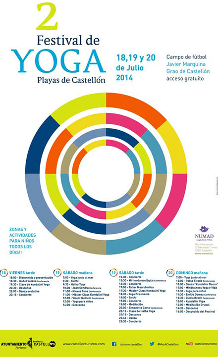 2 Festival de Yoga Playas de Castellón 2 Festival de Yoga Playas de Castellón