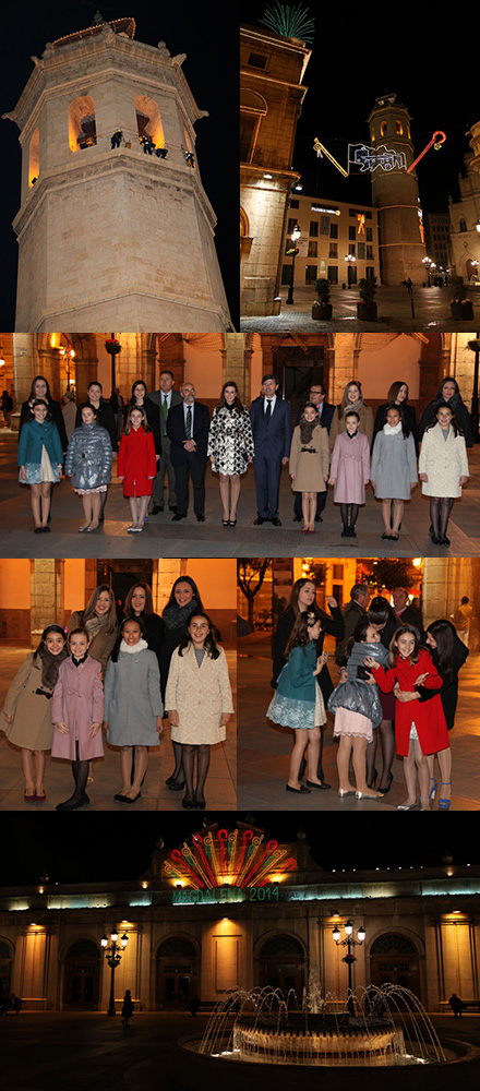 encendido de la iluminación especial para las Fiestas de la Magdalena 2014 encendido de la iluminación especial para las Fiestas de la Magdalena 2014
