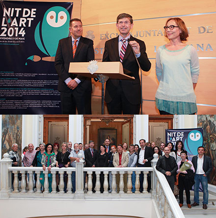 Presentación de la Nit  de l'Art de Castellón