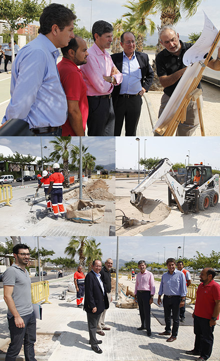 Obras de reutilización de agua depurada en Castellón