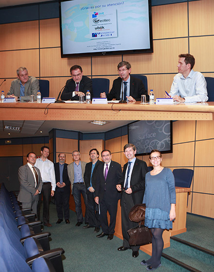 Presentación de los nuevos proyectos europeos en los que participará la Universitat Jaume I