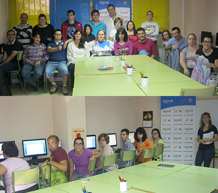 Jóvenes con síndrome de Down de Castellón aprenden Nuevas Tecnologías Jóvenes con síndrome de Down de Castellón aprenden Nuevas Tecnologías