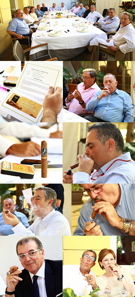 Cata de puros Davidoff Nicaragua del Club de Fumadors de Castellón Cata de puros Davidoff Nicaragua del Club de Fumadors de Castellón