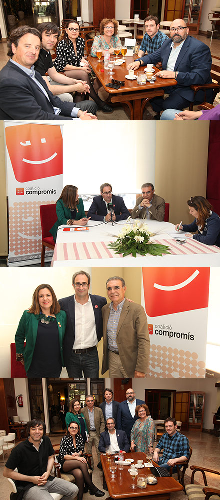 Compromis presenta su candidatura en el Casino Antiguo de Castellón Compromis presenta su candidatura en el Casino Antiguo de Castellón