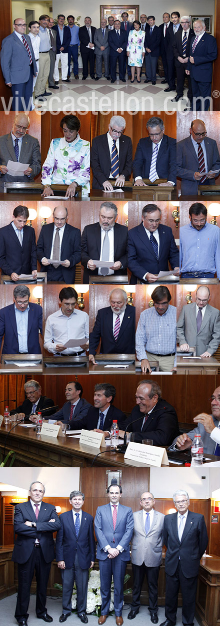 Toma de posesión de la nueva Junta de Gobierno del Colegio Oficial de Médicos de Castellón 