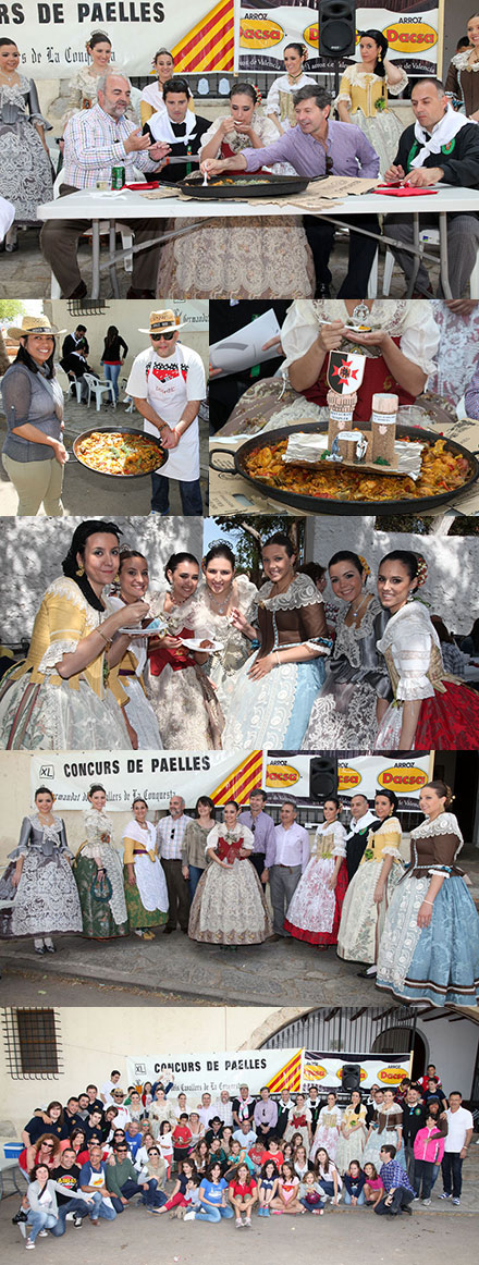 Concurso de paellas organizado por la Germandat del Cavallers de la Conquista Concurso de paellas organizado por la Germandat del Cavallers de la Conquista