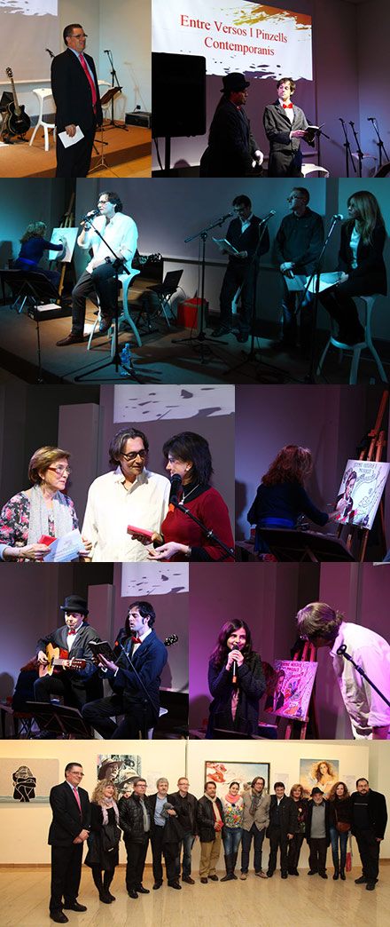 EL cantautor Artur Álvarez rinde homenaje a poetas y artistas de nuestras comarcas en Entre versos i pinzells contemporanis EL cantautor Artur Álvarez rinde homenaje a poetas y artistas de nuestras comarcas en Entre versos i pinzells contemporanis
