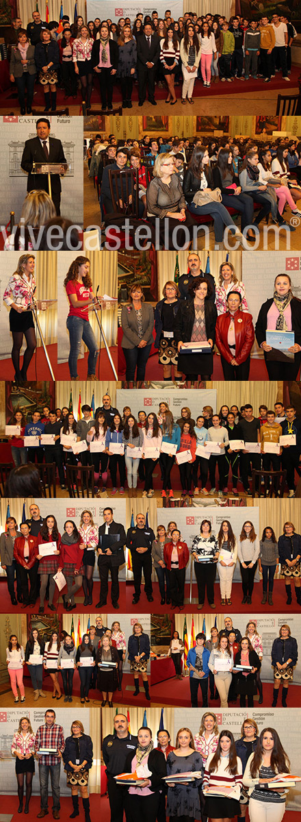 entrega de los premios del concurso de redacción sobre violencia de género