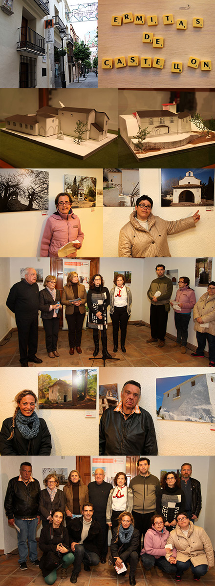 Inauguración de la exposición sobre las Ermitas de Castellón Inauguración de la exposición sobre las Ermitas de Castellón
