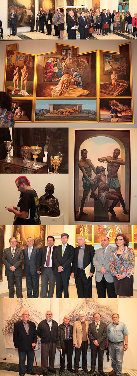 inauguración de la exposición Magníficat: Nuevas metáforas de lo sagrado inauguración de la exposición Magníficat: Nuevas metáforas de lo sagrado