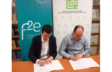 La Fundación para la Eficiencia Energética y la Unión de Consumidores de la Comunitat Valenciana firman un acuerdo de colaboración La Fundación para la Eficiencia Energética y la Unión de Consumidores de la Comunitat Valenciana firman un acuerdo de colaboración