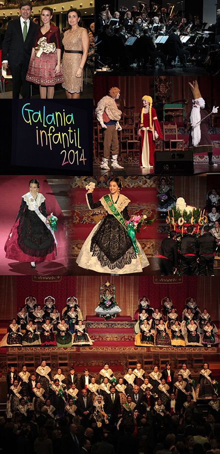 Galania de la reina infantil Magdalena 2014 