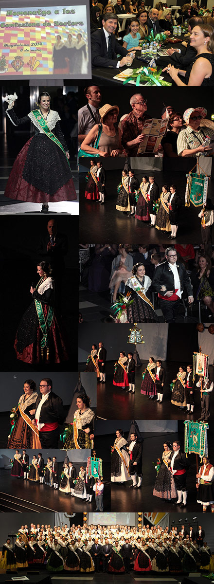 Homenaje a las comisiones de sector, Magdalena 2014 Homenaje a las comisiones de sector, Magdalena 2014