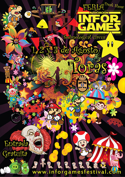 Inforgames Festival se celebra en Toras del 1 al 3 de agosto Inforgames Festival se celebra en Toras del 1 al 3 de agosto