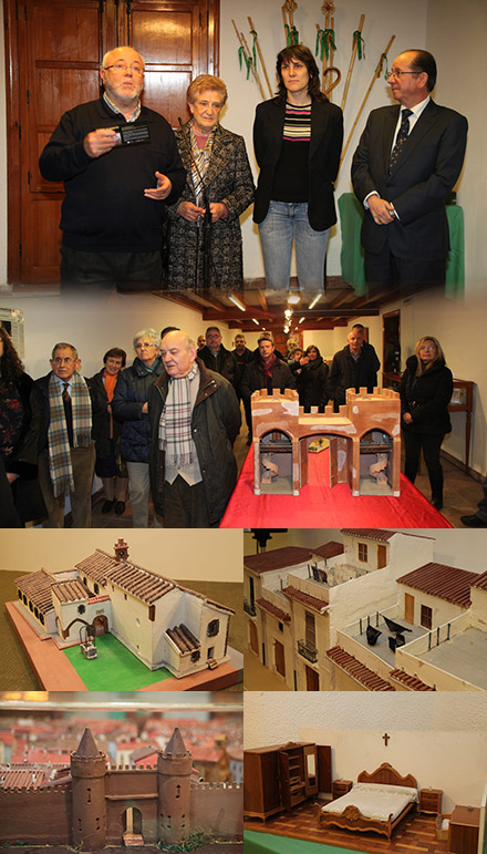 Inauguración de la exposición La Ciutat en Maquetes de José maría Fortanet Blasco